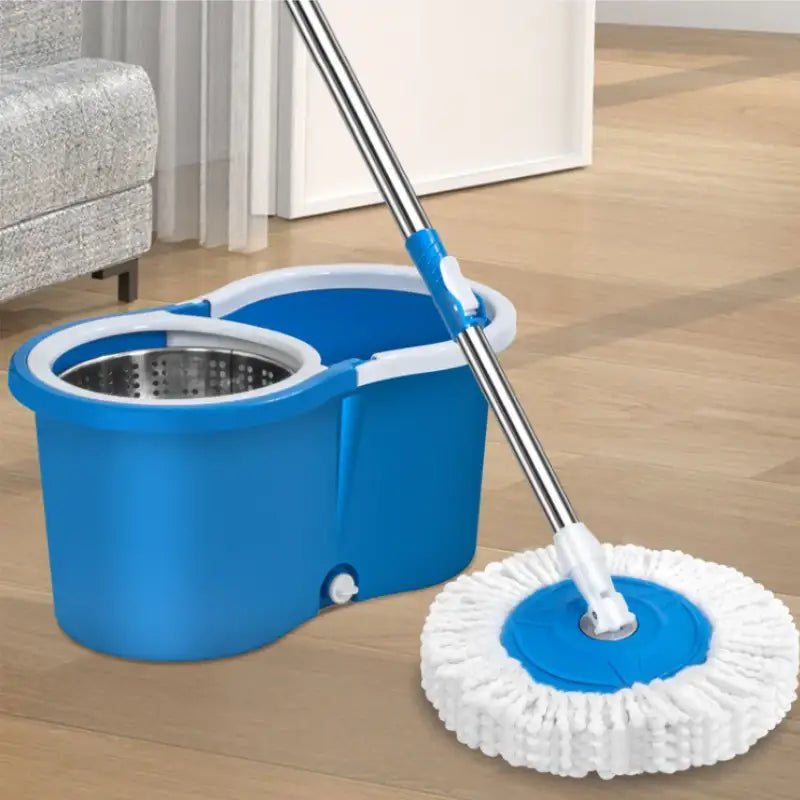 PowerMaid - Trapero Giratorio Magico Con Balde 360° -  [PROMOCIÓN DISPONIBLE SOLO HOY]