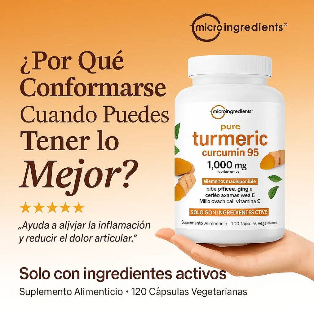 El Antiinflamatorio Natural Más Potente – Cúrcuma 95% asset 5